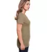 Gildan 67000L Softstyle Women's CVC T-Shirt in Slate side view