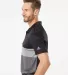 Adidas Golf Clothing A236 Merch Block Sport Shirt Black/ Grey Three/ Grey Five side view