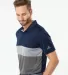 Adidas Golf Clothing A236 Merch Block Sport Shirt Collegiate Navy/ Grey Three/ Grey Five side view