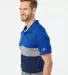 Adidas Golf Clothing A236 Merch Block Sport Shirt Collegiate Royal/ Grey Three/ Collegiate Navy side view
