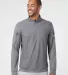 Adidas Golf Clothing A295 Performance Textured Qua Grey Three front view