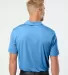 Adidas Golf Clothing A324 3-Stripes Chest Sport Sh Lucky Blue/ White back view