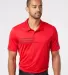 Adidas Golf Clothing A324 3-Stripes Chest Sport Sh Collegiate Red/ Black front view