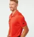 Adidas Golf Clothing A324 3-Stripes Chest Sport Sh Blaze Orange/ Black side view