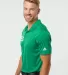 Adidas Golf Clothing A324 3-Stripes Chest Sport Sh Team Green/ White side view