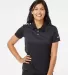Adidas Golf Clothing A325 Women's 3-Stripes Should Black/ White front view