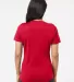 Adidas Golf Clothing A377 Women's Sport T-Shirt Power Red back view