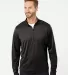 Adidas Golf Clothing A401 Lightweight Quarter-Zip  Black front view