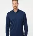 Adidas Golf Clothing A401 Lightweight Quarter-Zip  Collegiate Navy front view