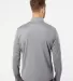 Adidas Golf Clothing A401 Lightweight Quarter-Zip  Grey Three back view