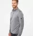 Adidas Golf Clothing A401 Lightweight Quarter-Zip  Grey Three side view
