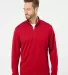 Adidas Golf Clothing A401 Lightweight Quarter-Zip  Power Red front view