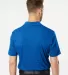 Adidas Golf Clothing A402 Mélange Sport Shirt Collegiate Royal Melange back view