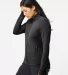 Adidas Golf Clothing A416 Women's Textured Full-Zi Black side view