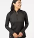 Adidas Golf Clothing A464 Women's Heathered Quarte Black Heather front view