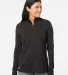 Adidas Golf Clothing A476 Women's Lightweight Mél Black Melange front view