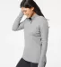 Adidas Golf Clothing A476 Women's Lightweight Mél Mid Grey Melange side view