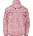 Boxercraft YQ10 Youth Sherpa Quarter-Zip Pullover Frosty Garnet back view