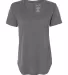 Boxercraft T61 Women’s At Ease Scoop Neck T-Shir Granite front view