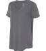 Boxercraft T61 Women’s At Ease Scoop Neck T-Shir Granite side view