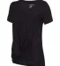 Boxercraft T52 Women's Twisted T-Shirt Black side view