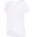 Boxercraft T52 Women's Twisted T-Shirt White side view