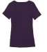 Boxercraft T52 Women's Twisted T-Shirt Purple back view