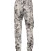Burnside Clothing 8801 Performance Fleece Joggers in White tie dye back view