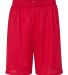 C2 Sport 5107 Mesh 7" Shorts Red front view