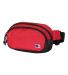 Champion Clothing CS3004 Fanny Pack Heather Red Scarlet/ Black side view