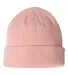 Champion Clothing CS4003 Ribbed Knit Cap in Pink back view