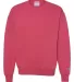 Champion Clothing CD400 Garment Dyed Crewneck Swea Crimson front view