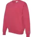 Champion Clothing CD400 Garment Dyed Crewneck Swea Crimson side view