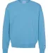 Champion Clothing CD400 Garment Dyed Crewneck Swea Delicate Blue front view