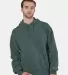 Champion Clothing CD450 Garment Dyed Hooded Sweats Cactus front view