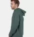 Champion Clothing CD450 Garment Dyed Hooded Sweats Cactus side view