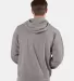 Champion Clothing CD450 Garment Dyed Hooded Sweats Concrete back view