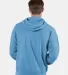 Champion Clothing CD450 Garment Dyed Hooded Sweats Delicate Blue back view