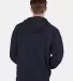 Champion Clothing CD450 Garment Dyed Hooded Sweats Navy back view