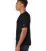 Champion Clothing CD100 Garment Dyed Short Sleeve  in Black side view