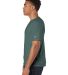 Champion Clothing CD100 Garment Dyed Short Sleeve  in Cactus side view