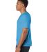 Champion Clothing CD100 Garment Dyed Short Sleeve  in Delicate blue side view