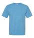 Champion Clothing CD100 Garment Dyed Short Sleeve  Delicate Blue front view