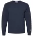 Champion Clothing CD200 Garment Dyed Long Sleeve T Navy front view