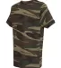 Code V 2207 Youth Camouflage T-Shirt Green Woodland side view