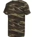 Code V 3907 Adult Camo Tee Green Woodland side view