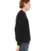 BELLA+CANVAS 3901 Unisex Sponge Fleece Sweatshirt in Black side view