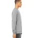 BELLA+CANVAS 3901 Unisex Sponge Fleece Sweatshirt in Athletic heather side view