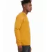 BELLA+CANVAS 3901 Unisex Sponge Fleece Sweatshirt in Heather mustard side view