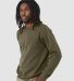 BELLA+CANVAS 3901 Unisex Sponge Fleece Sweatshirt in Heather Olive
